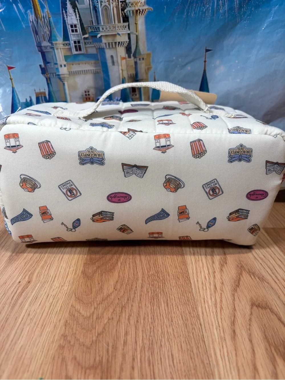 Gilmore Girls Zip Up Makeup Travel Cosmetic Bag w Interior Pouch Primark NEW